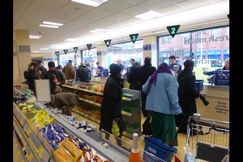 Aldi convenience store, Kilburn High Street